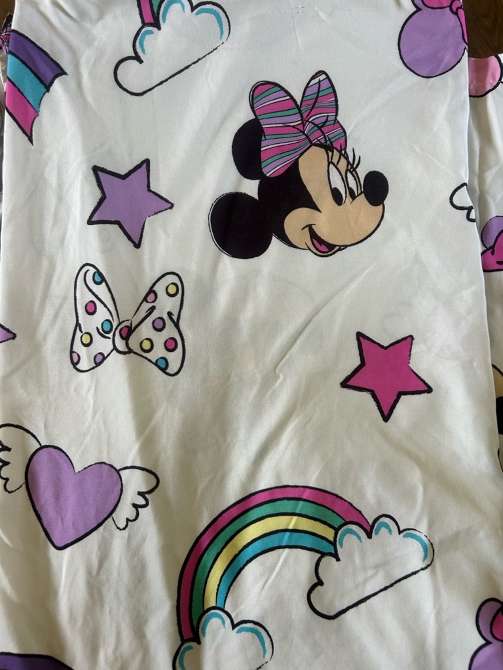 Girl's Pink & Purple Minnie Mouse Sheet Set Disney